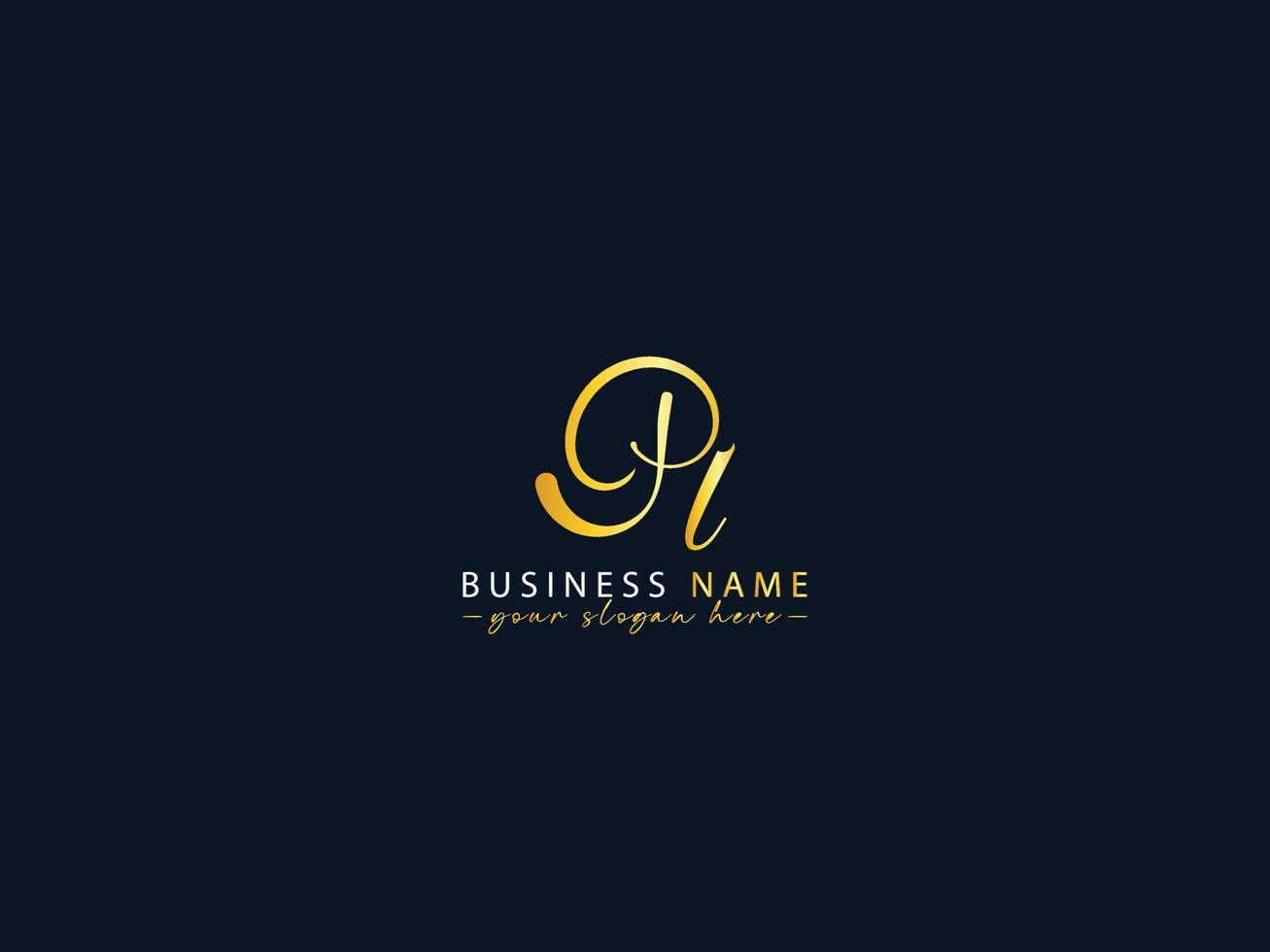 Wedding Pl Signature Logo, Unique Pl Logo Letter Design vector