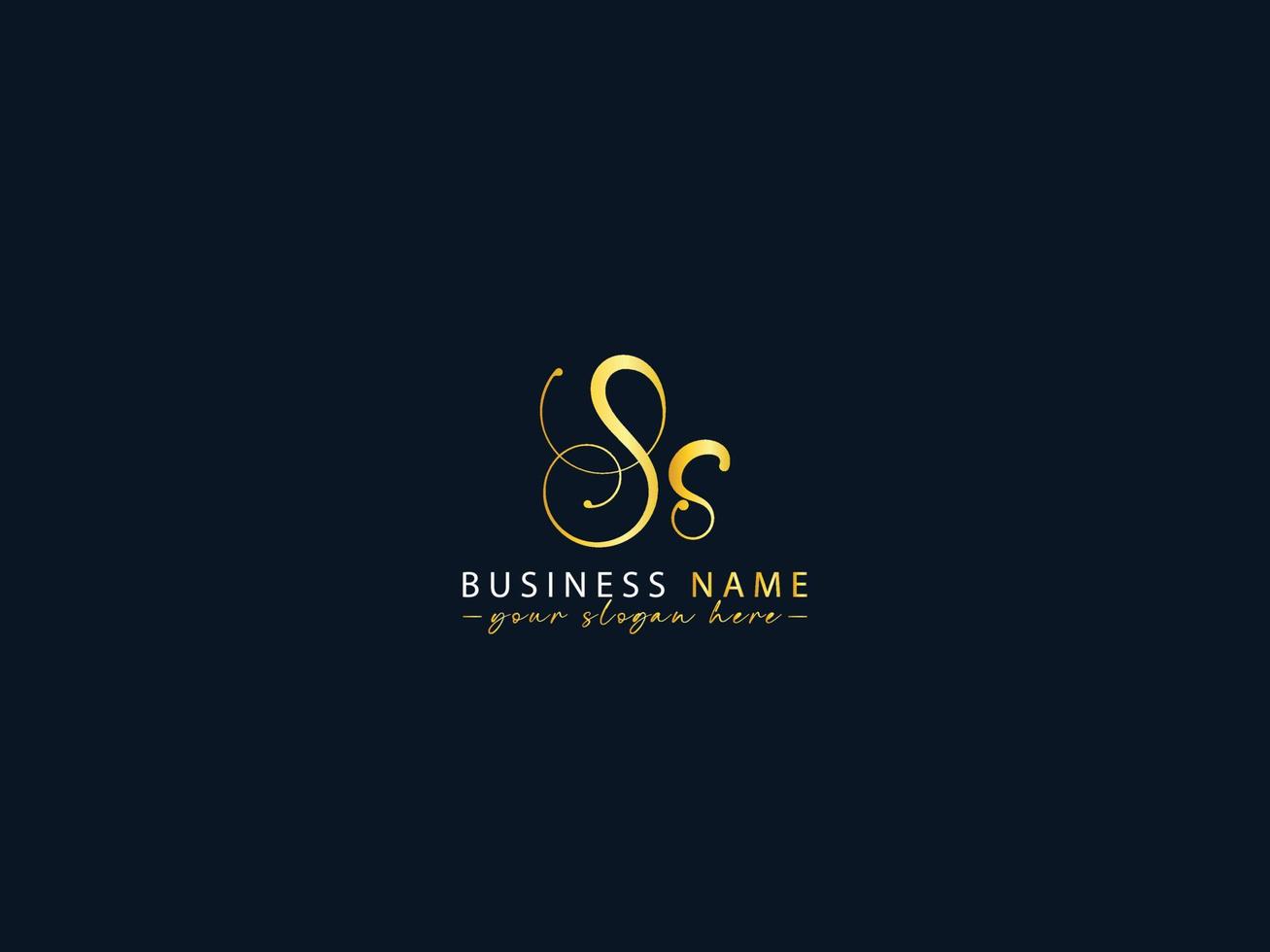 Colorful Ss Logo Icon, Initial Ss Logo Letter Vector Art