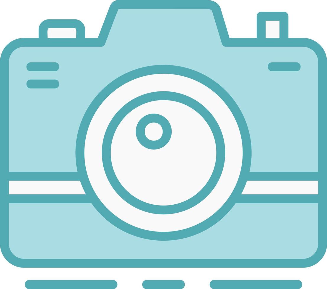 icono de vector de cámara de fotos