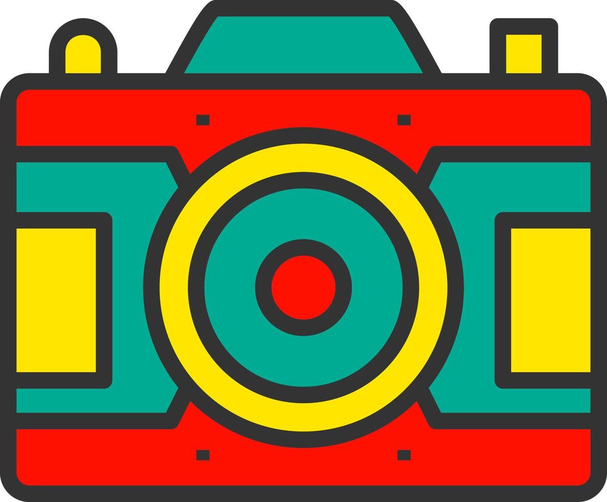 Dslr Camera Vector Icon