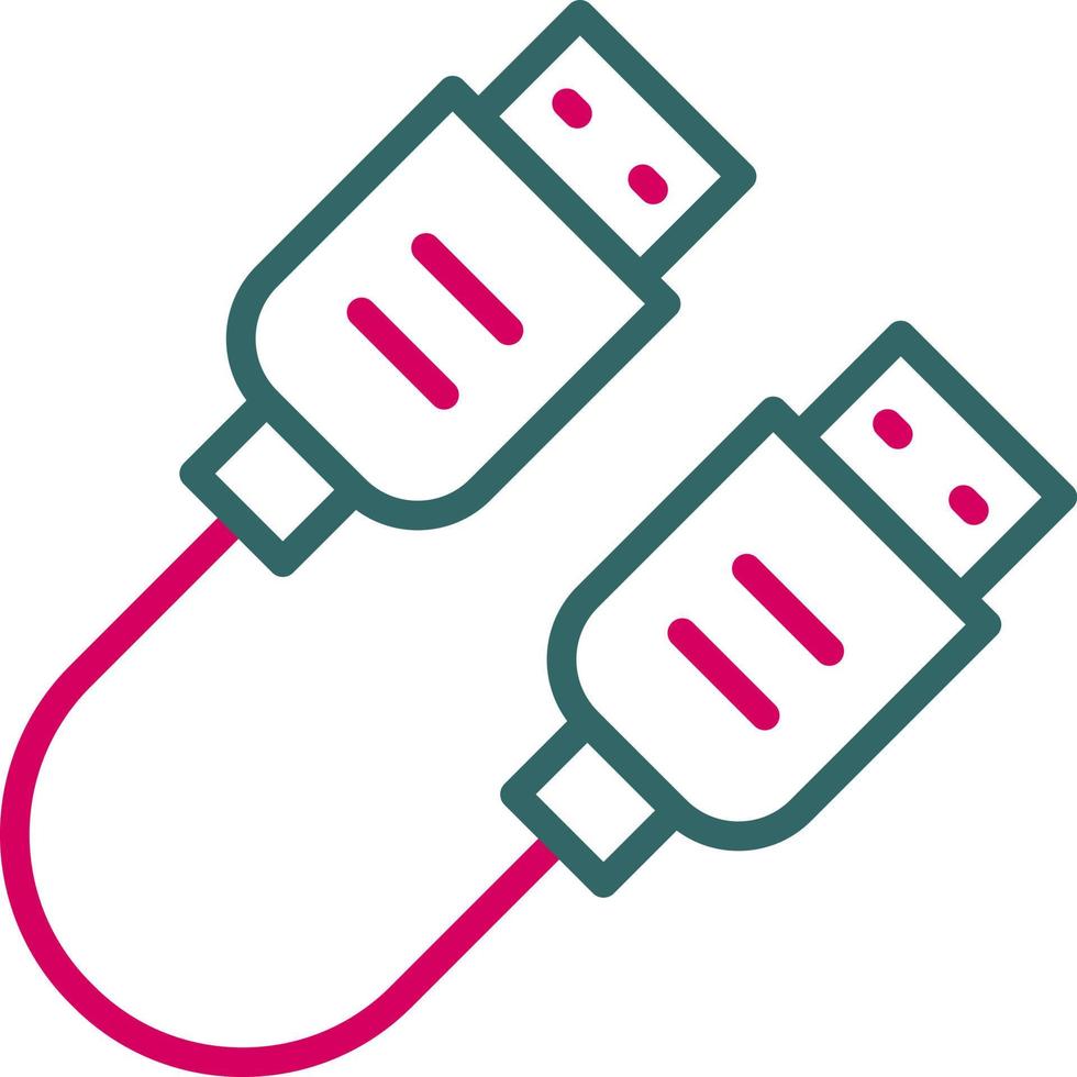 Usb Plug Vector Icon