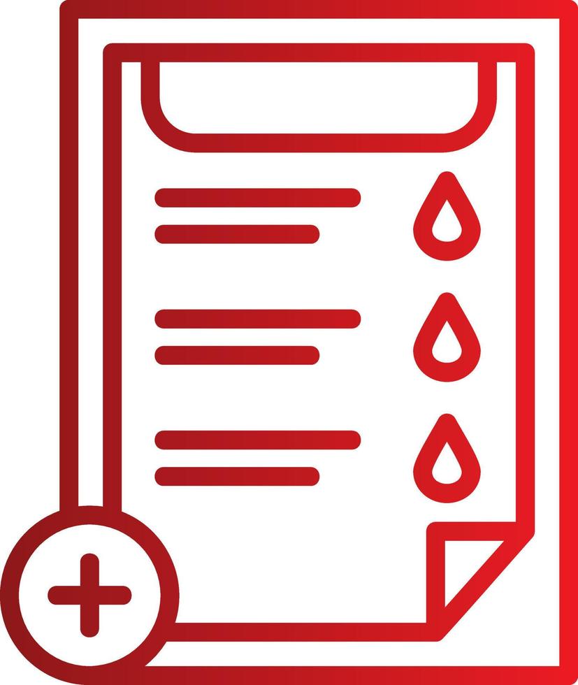 Medical Test Vector Icon