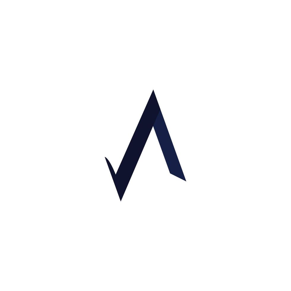 Letter A Logo Design Template vector