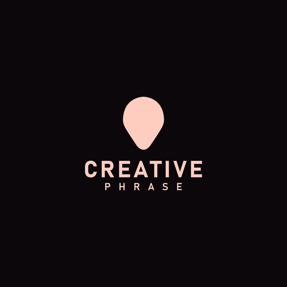 Creative idea Bulb Logo Design Template vector