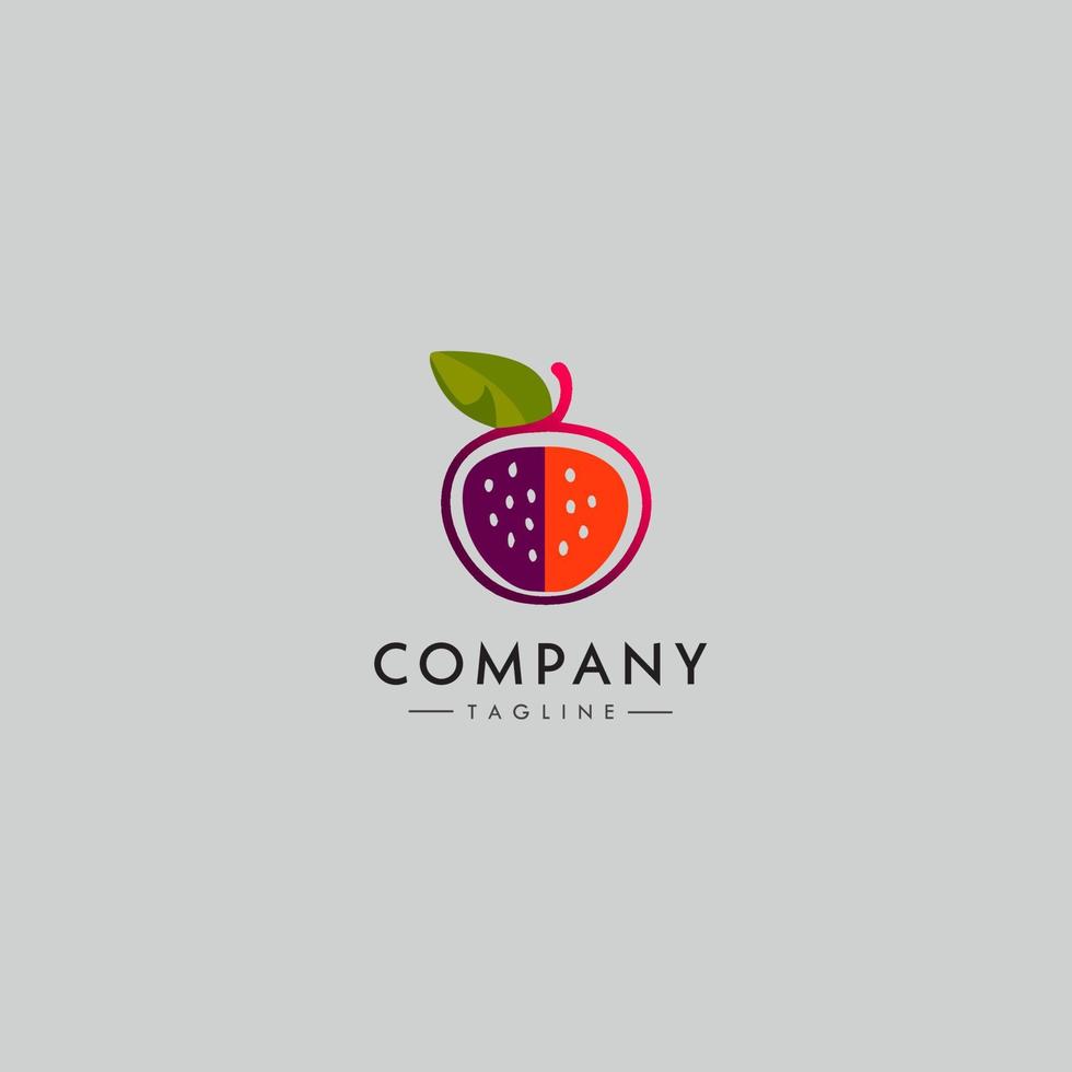 Gradient Fruit Logo Design Template 16834538 Vector Art at Vecteezy