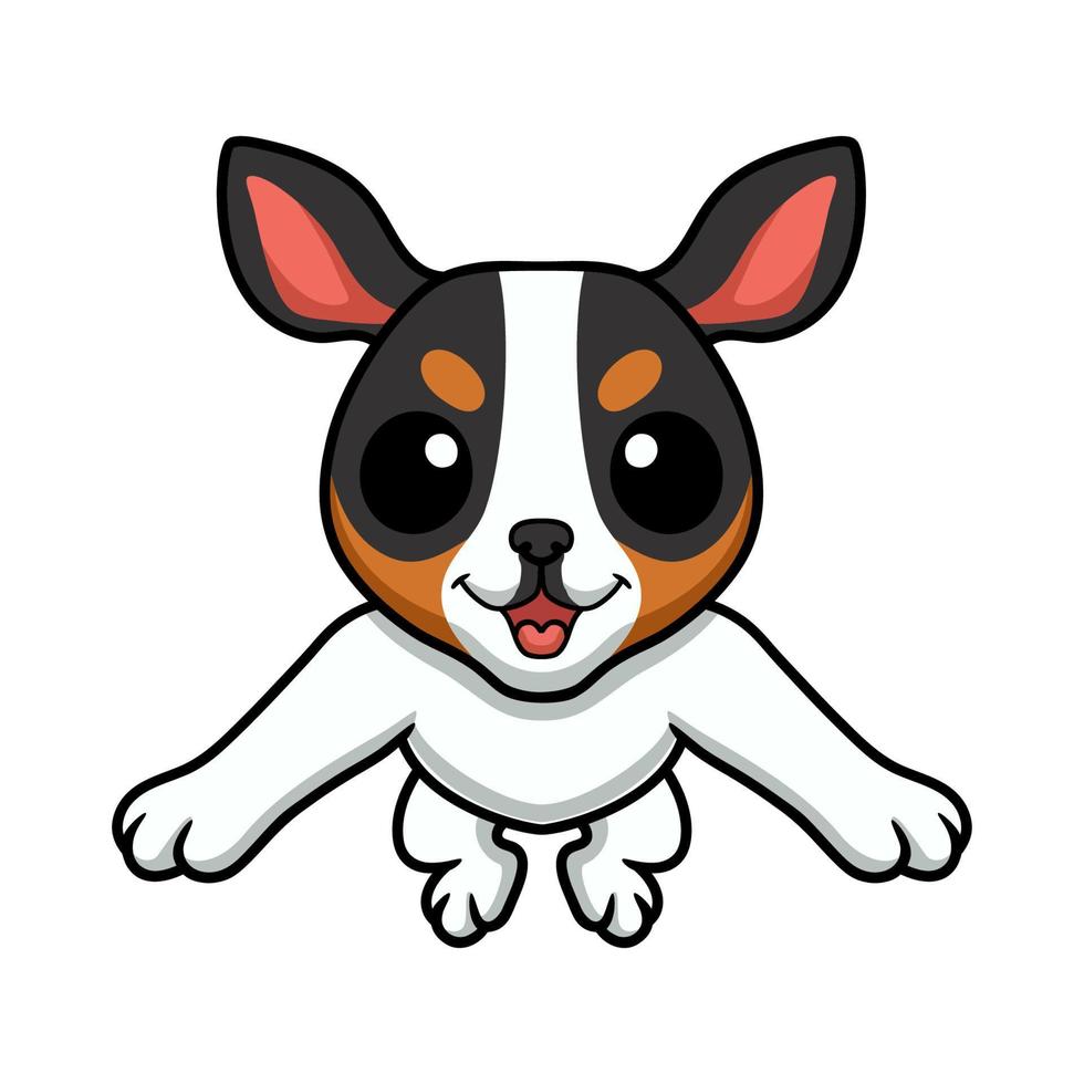 Cute rat terrier dog cartoon 16835038 Vector Art at Vecteezy