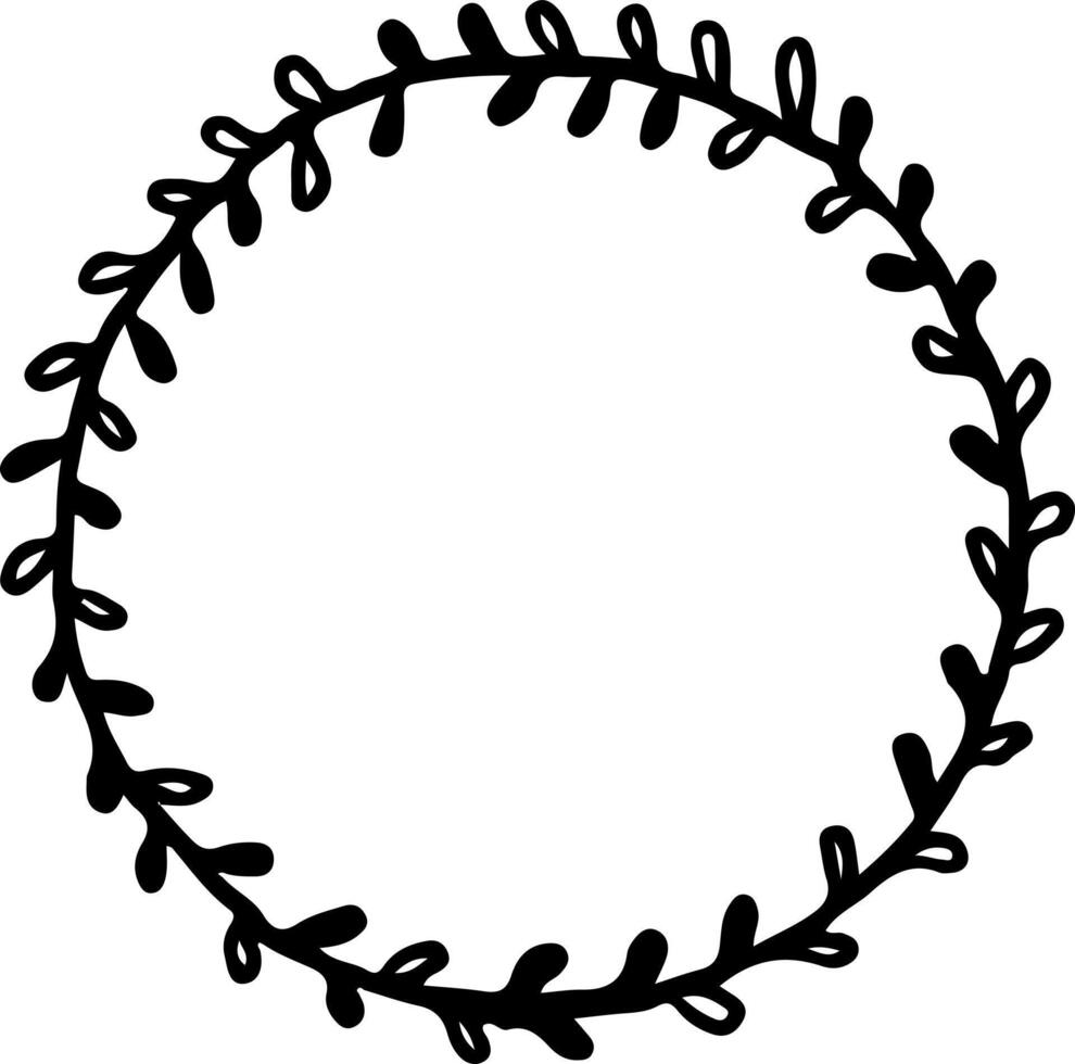 abstract ornament vector illustration in black and white colors