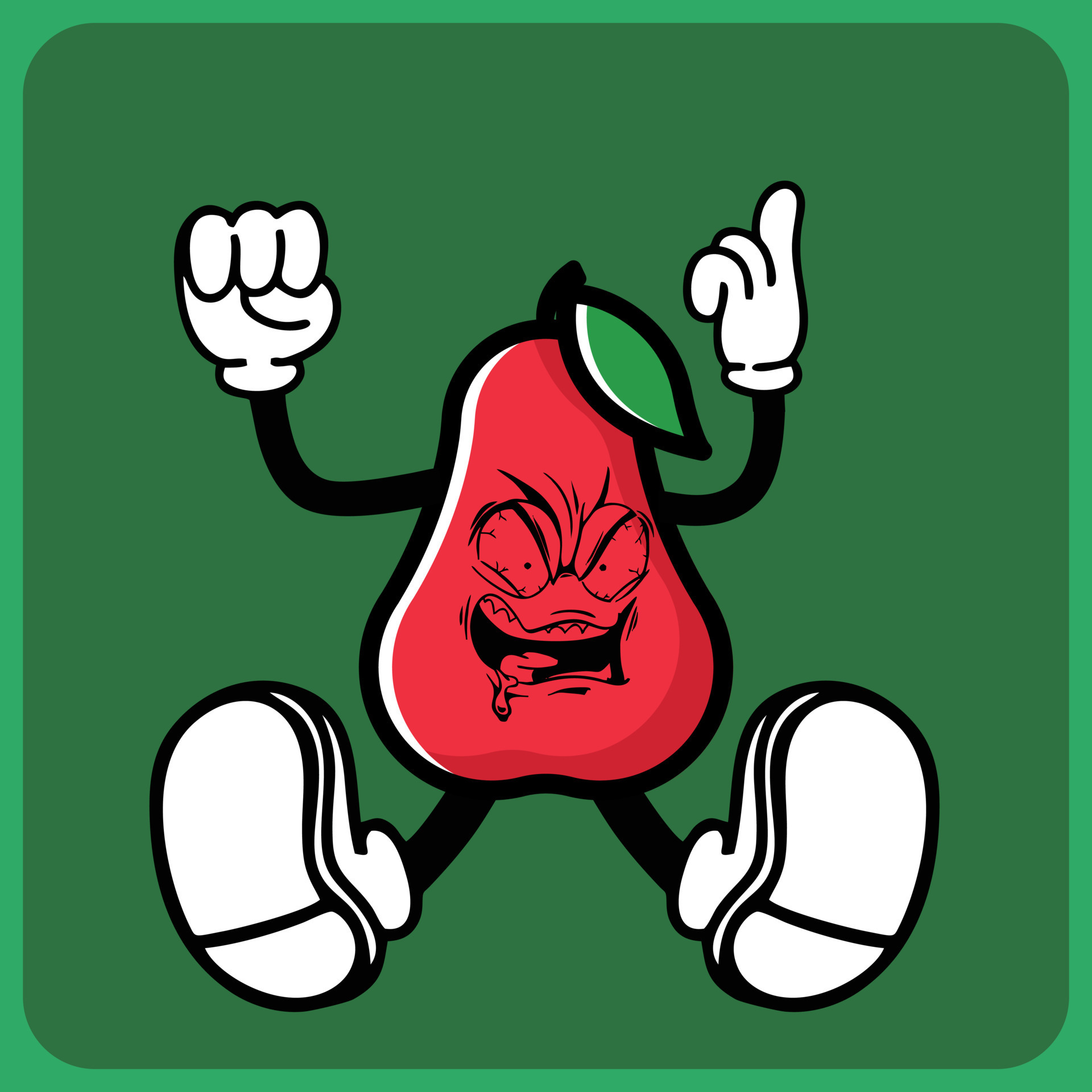 vector illustration of a cartoon fruit character with legs and arms 16837049 Vector Art at Vecteezy vector illustration of a cartoon fruit character with legs and arms 16837049 Vector Art at Vecteezy