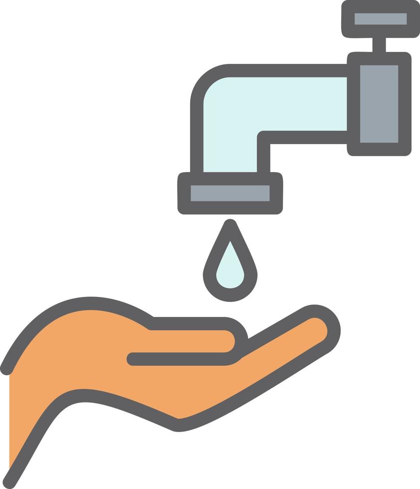 Ablution Vector Icon