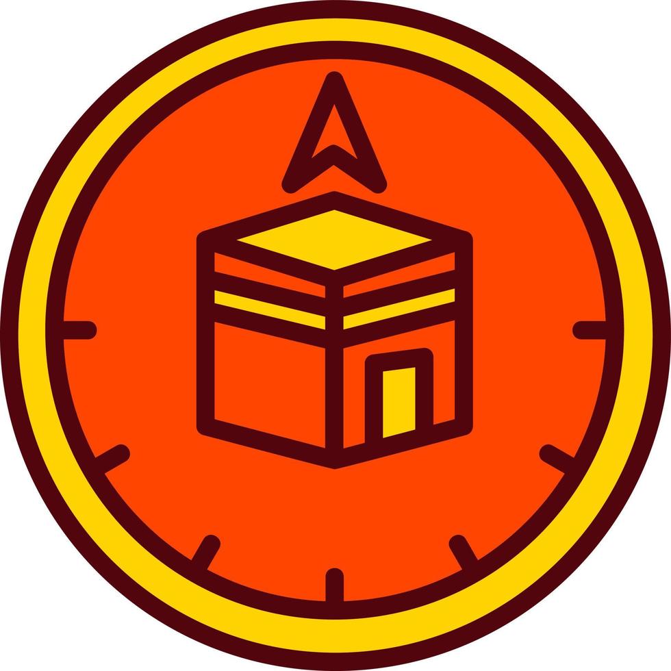 Qibla Vector Icon