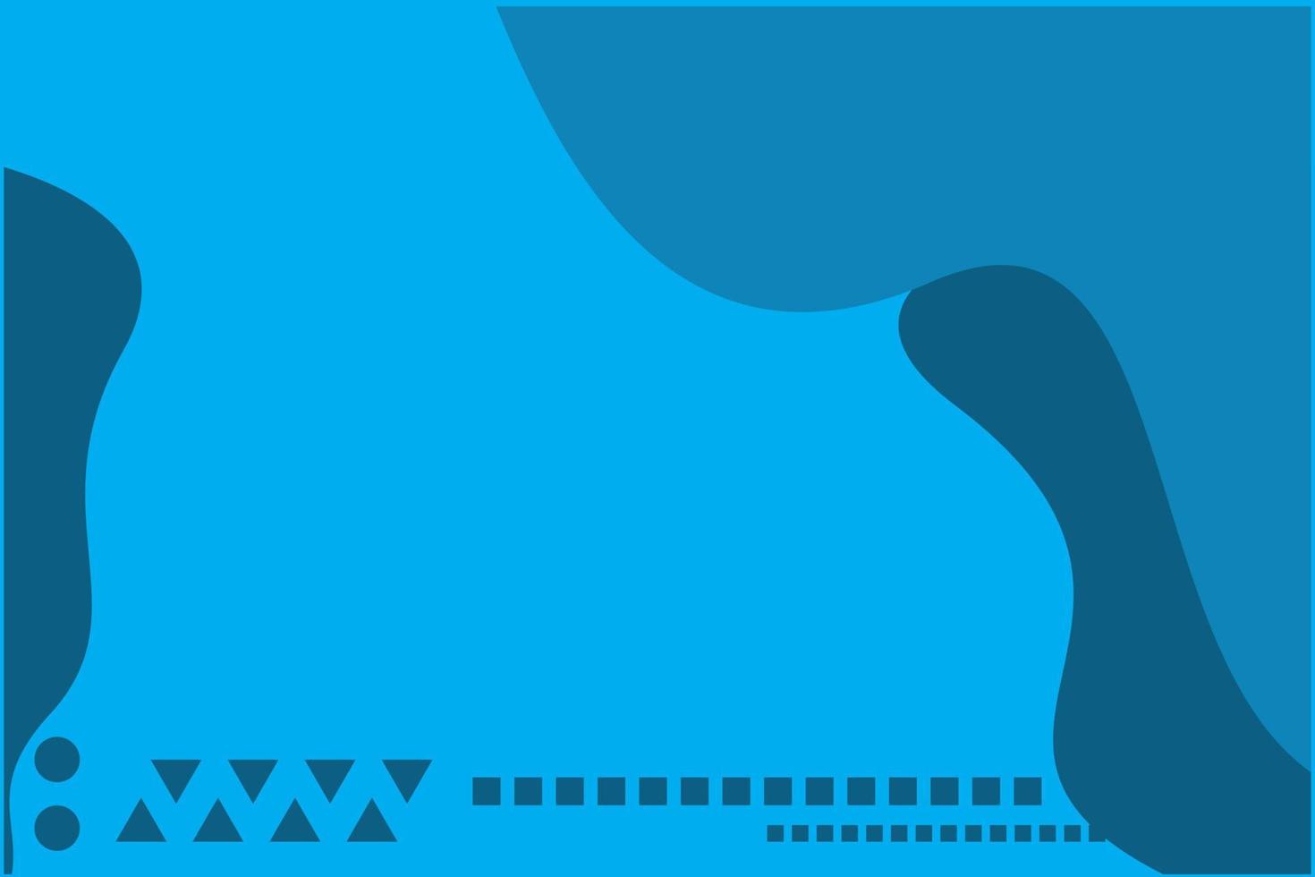ilustración vectorial de un fondo abstracto en color azul vector