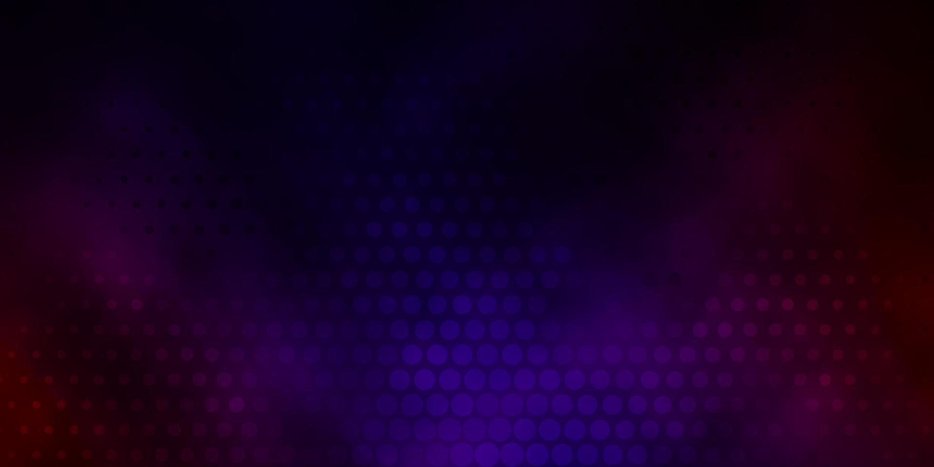Dark Blue, Red vector backdrop with dots.