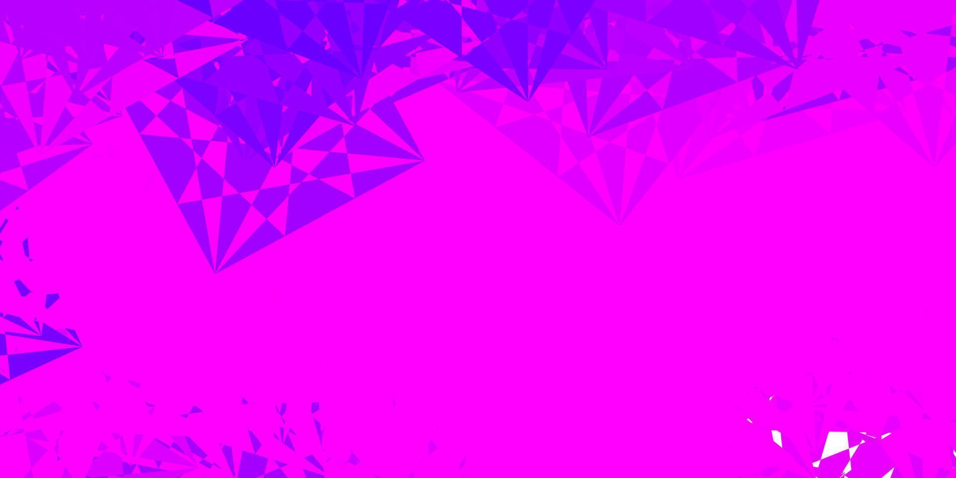 Light Purple vector template with abstract forms.