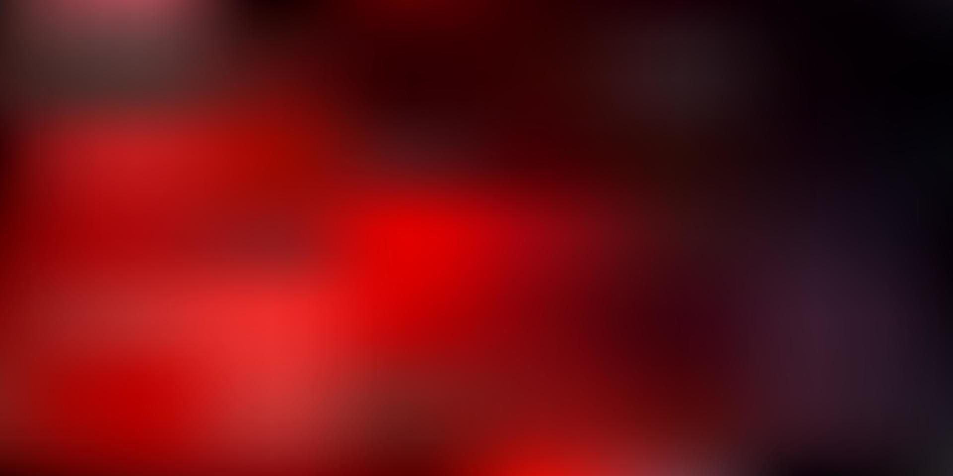 Dark blue, red vector gradient blur layout.