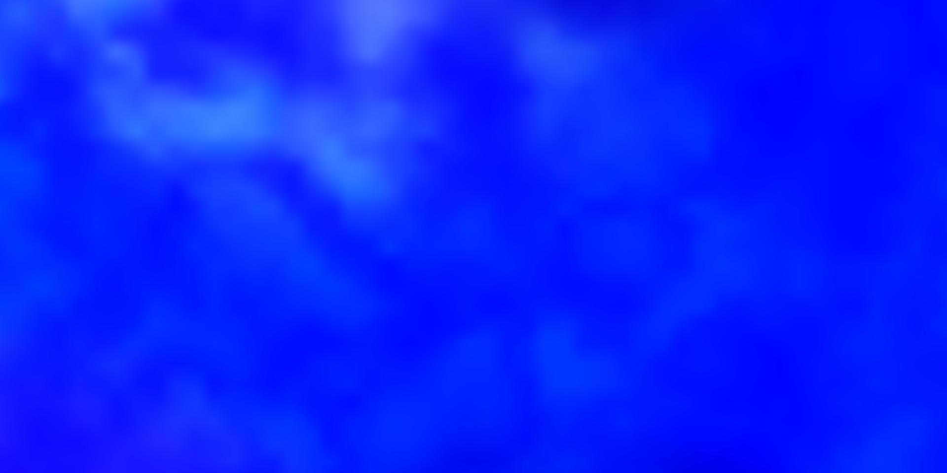 Light BLUE vector pattern with clouds.