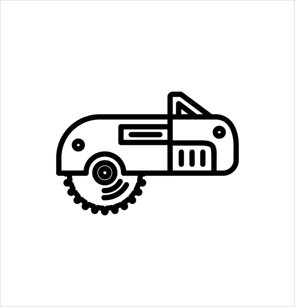 circular saw icon vector illustration logo template for many purpose. Isolated on white background.