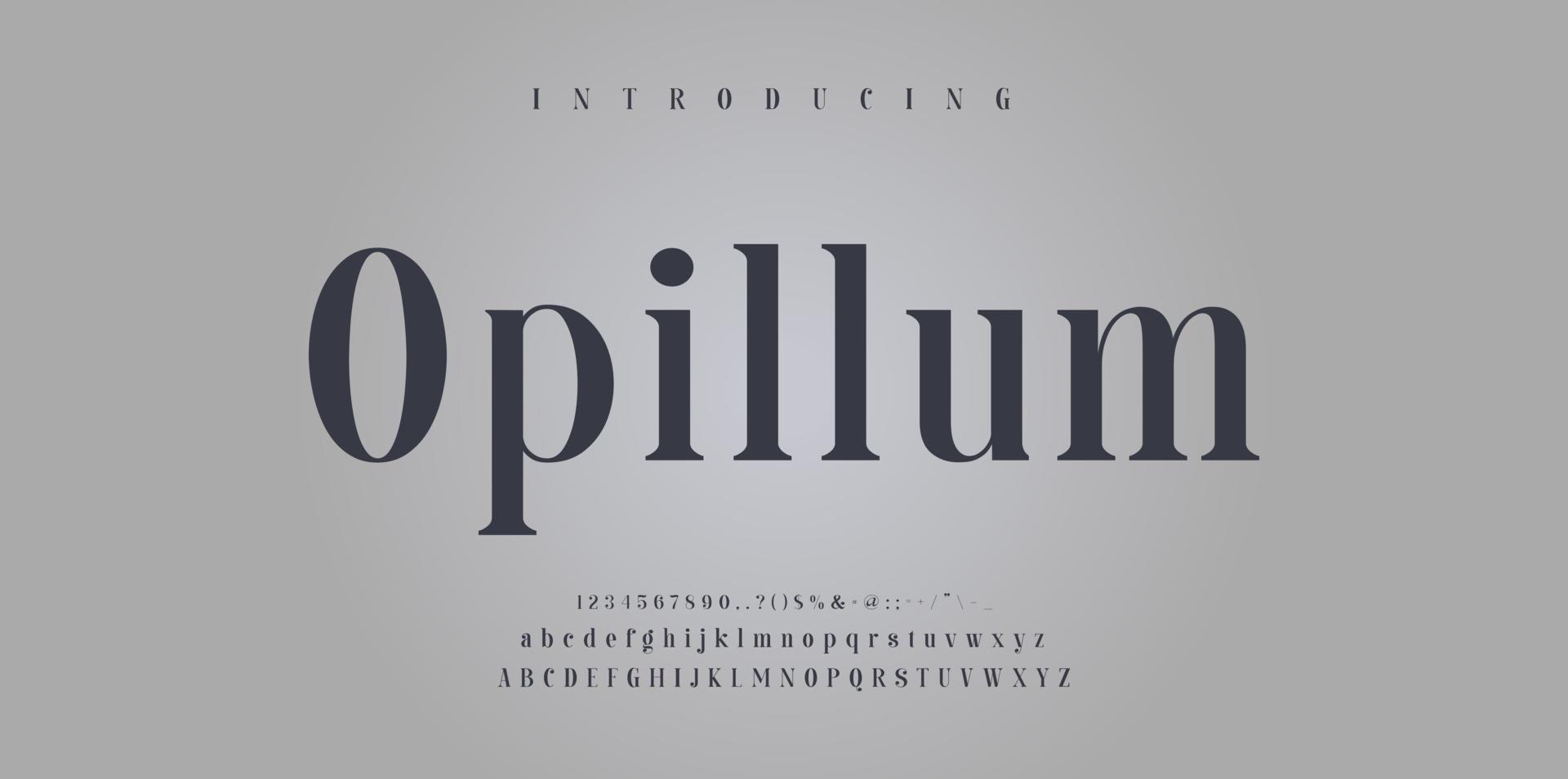 Trendy alphabet letters. Typography future creative design concept fonts and numbers. Vector illustraion.