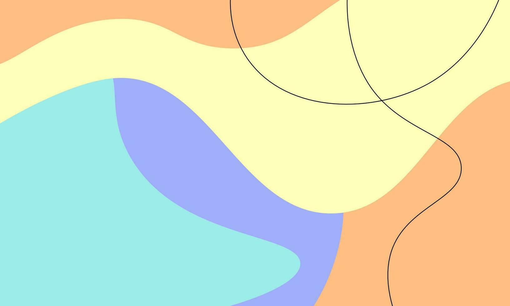 fondo abstracto con colores pastel brillantes. diseño de plantilla para pancarta, afiche, tarjeta, redes sociales vector