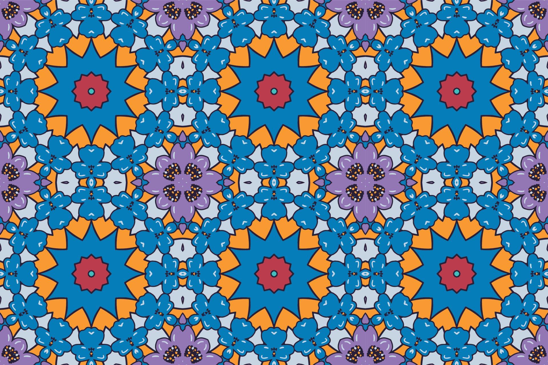 Seamless repeated pattern design. Women's long dress pattern design