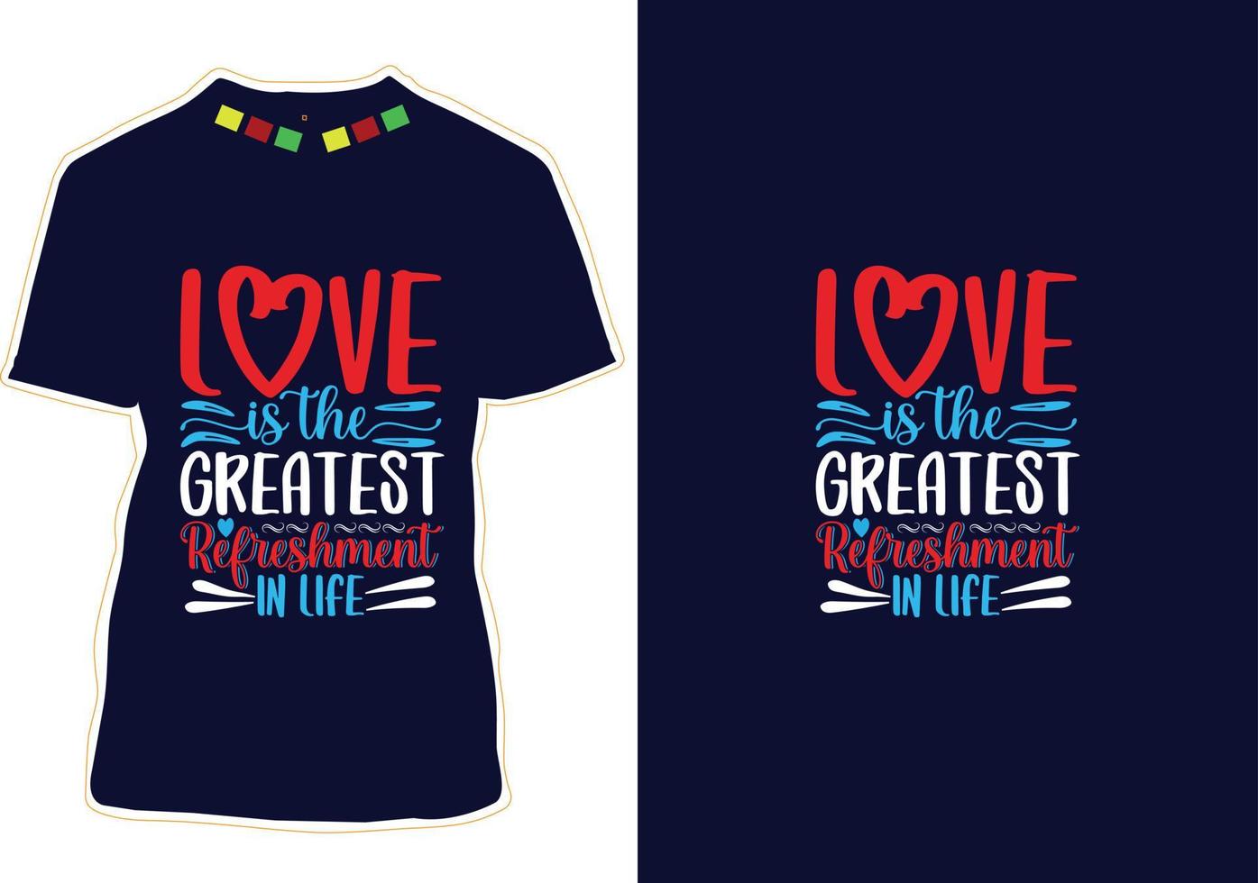 Valentine's day t-shirt design vector