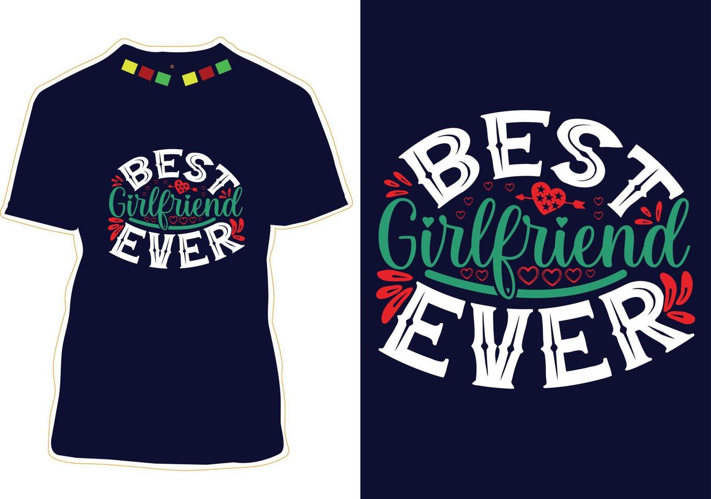 Valentine's day t-shirt design vector