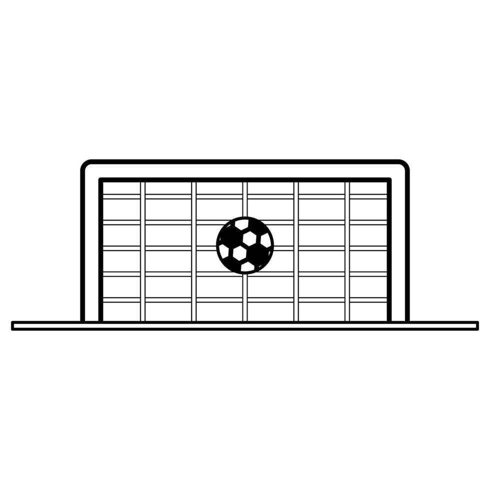 Goal Conceded Football Icon vector