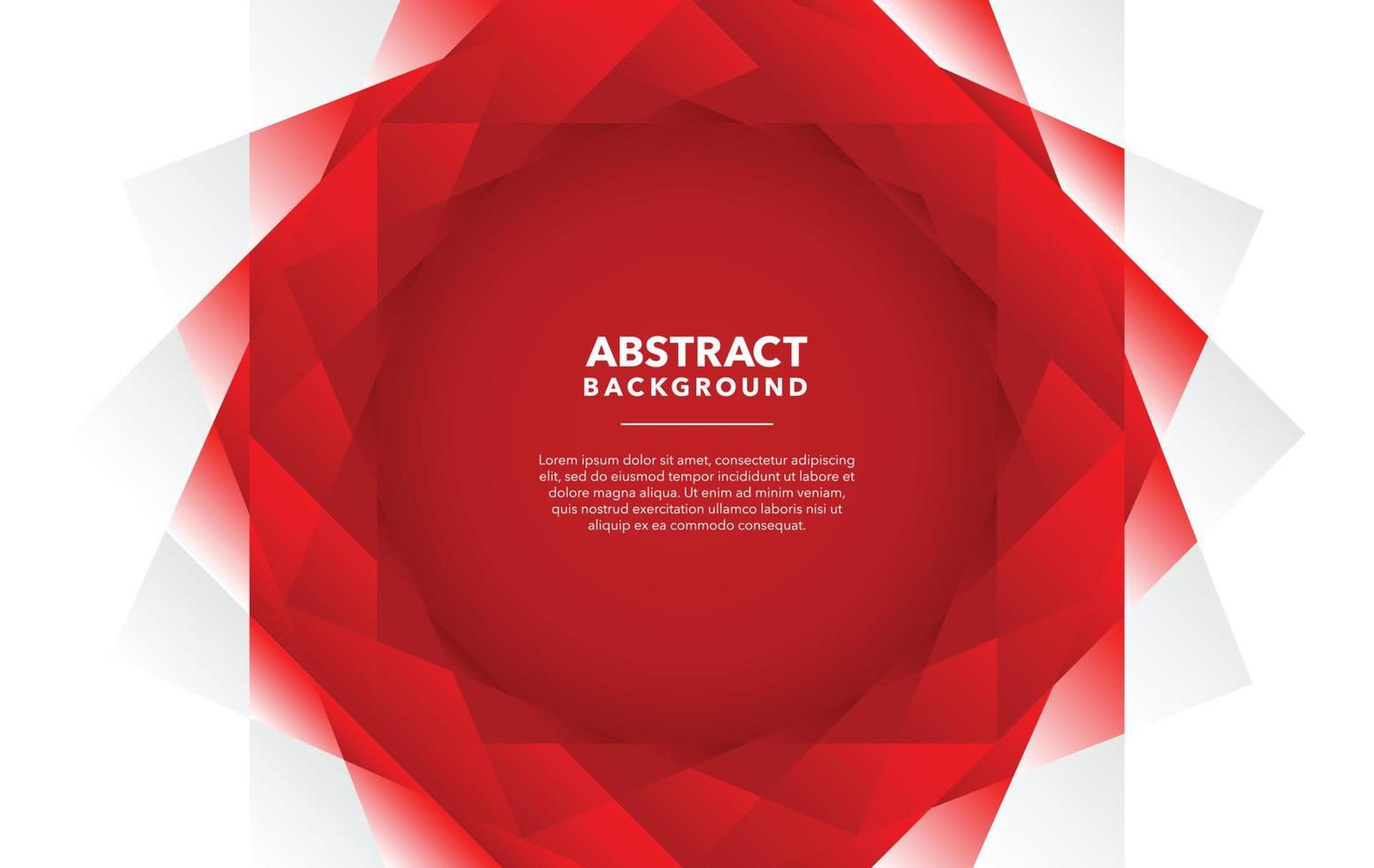 red modern abstract background design vector