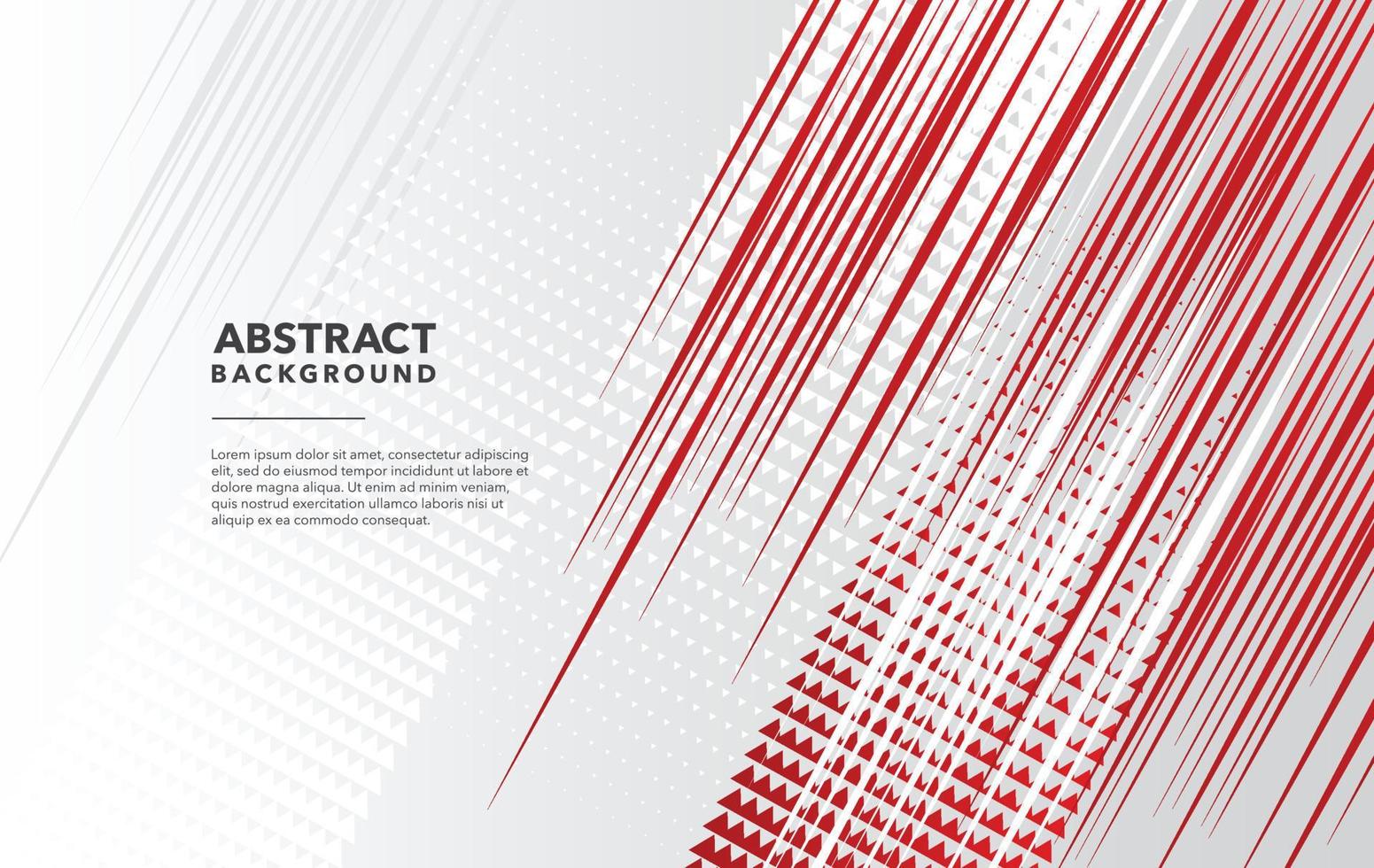 red modern abstract background design vector