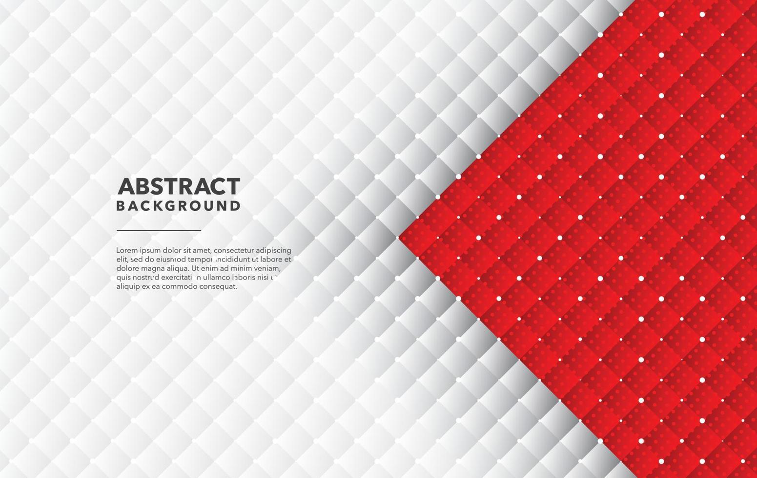 red modern abstract background design vector