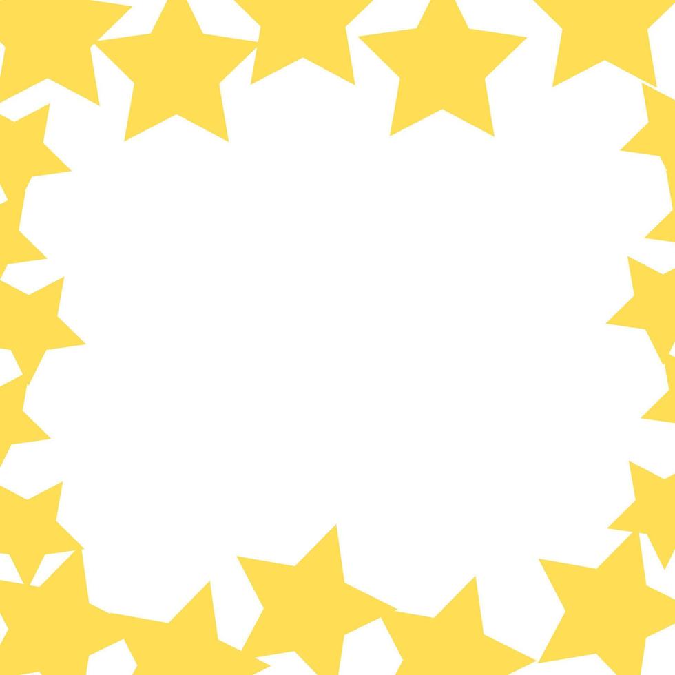 Star background template vector