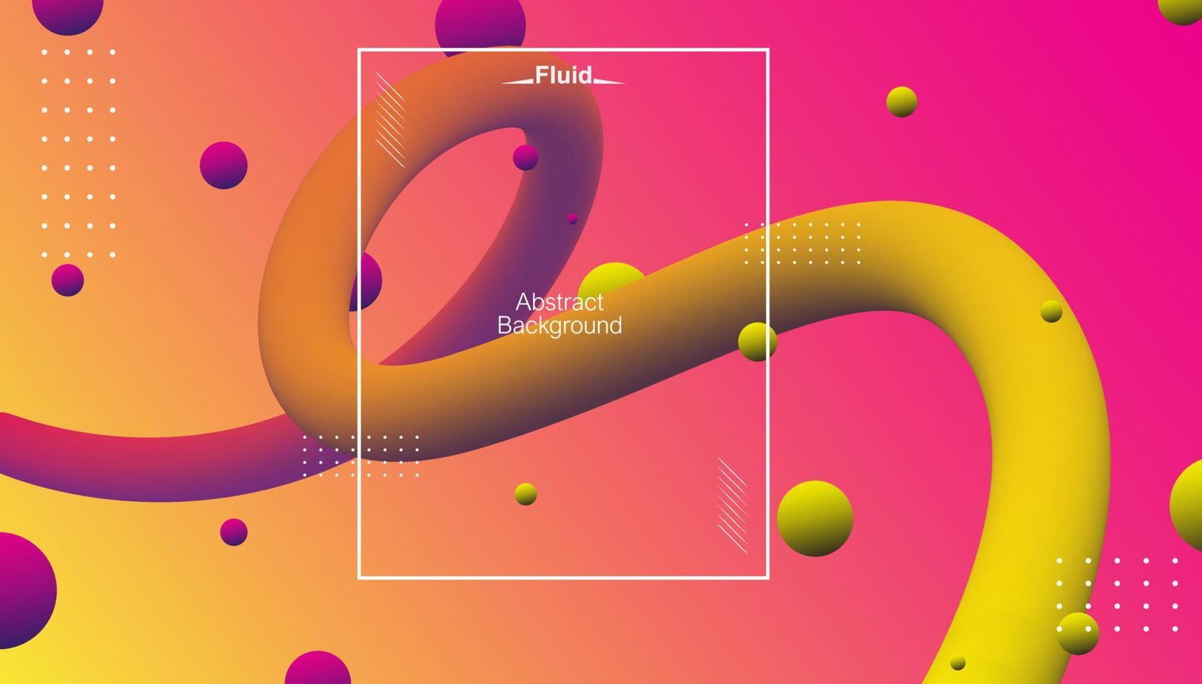 Fluid abstract background. Gradient vector