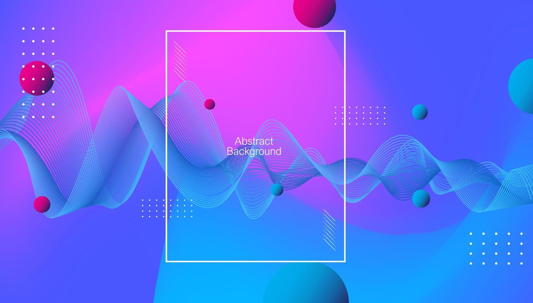 Fluid abstract background. Gradient vector