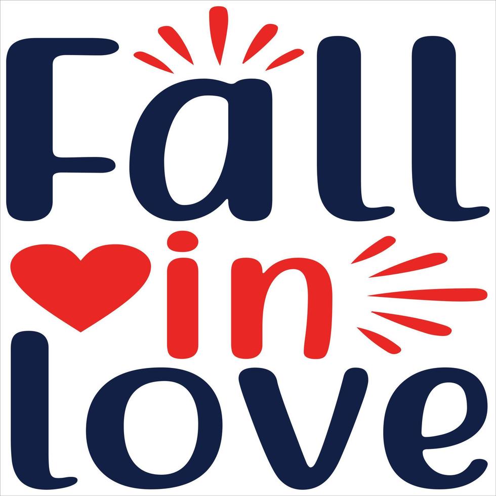Fall in love vector