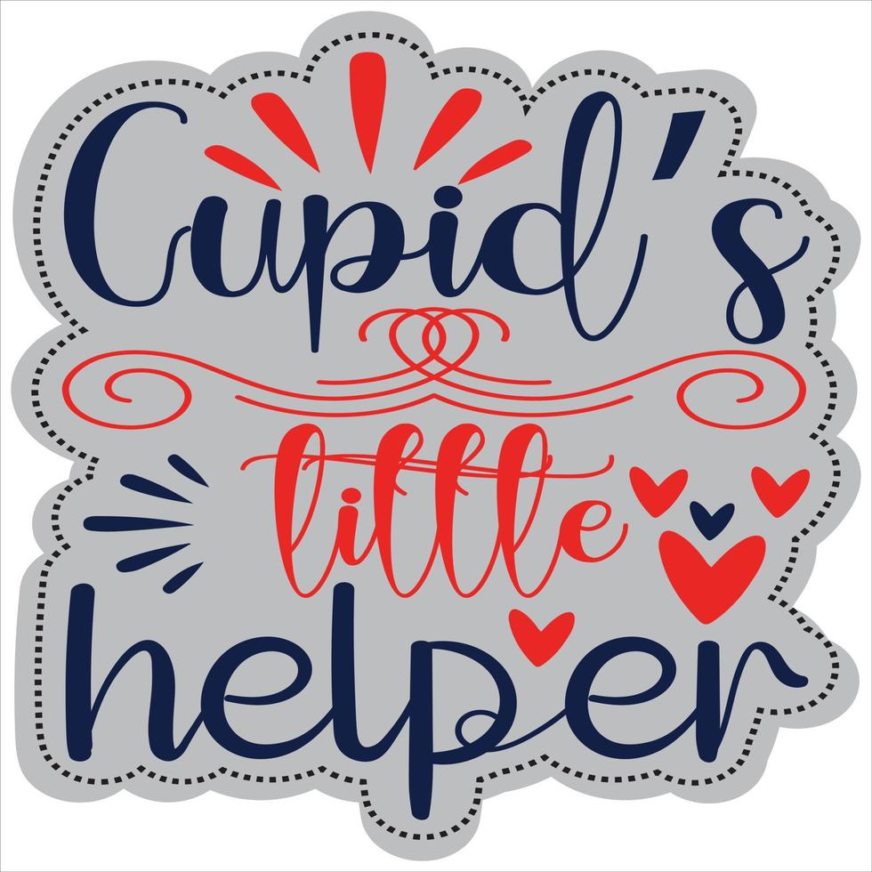 Cupid's little helper vector