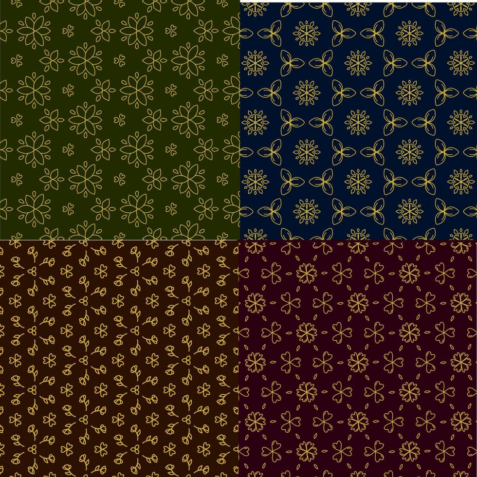 Batik ethnic pattern vector