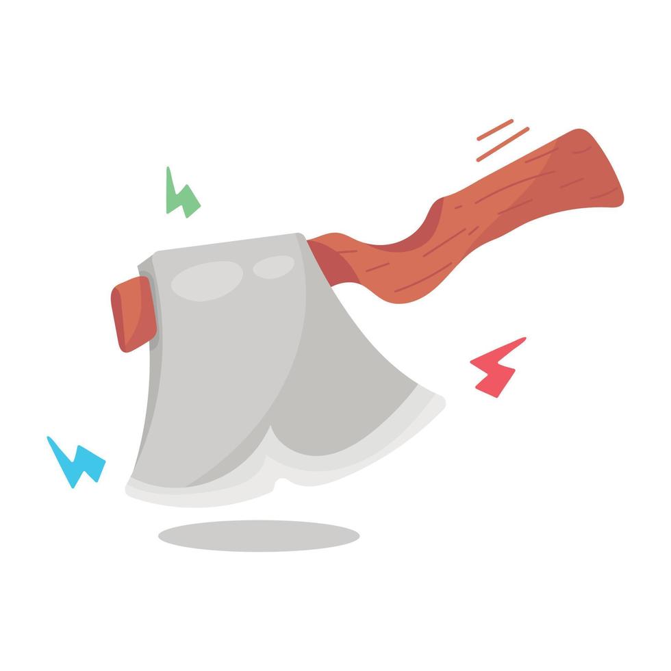Trendy Axe Concepts vector