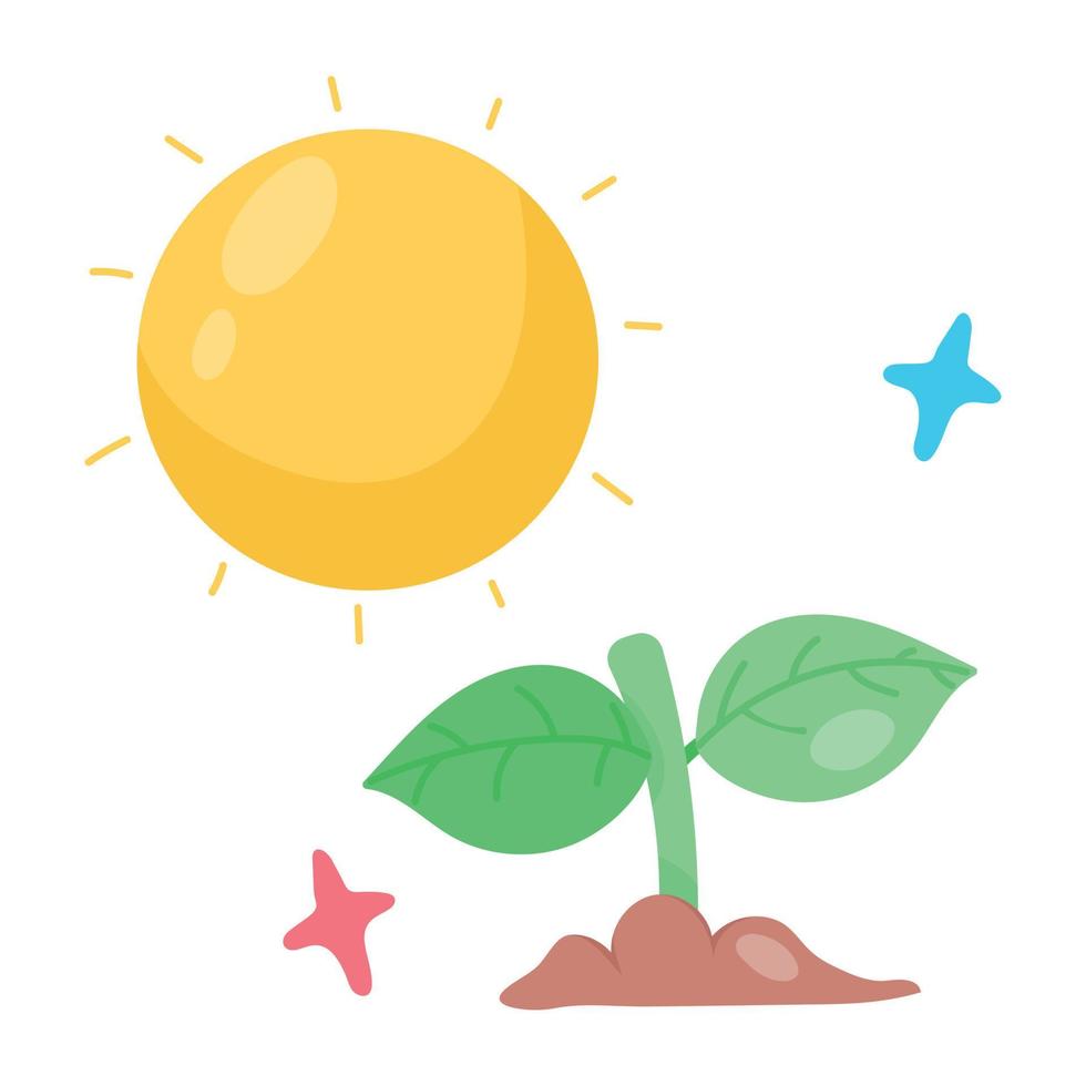Trendy Photosynthesis Concepts vector