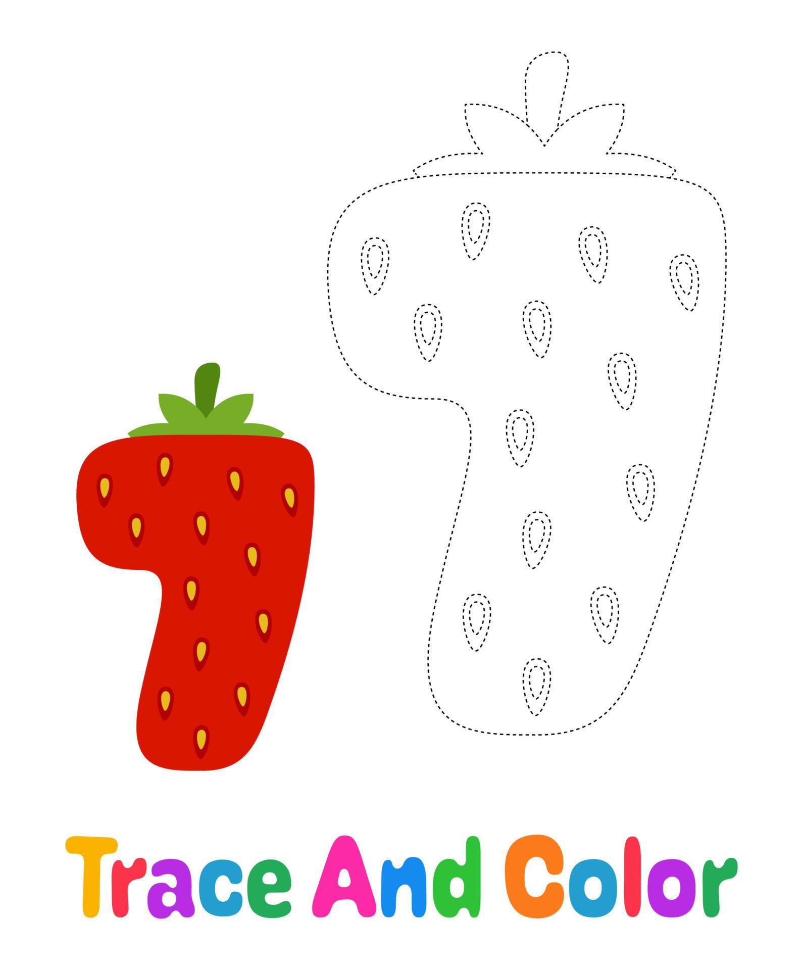Number 7 Tracing Worksheet For Kids 16841361 Vector Art At Vecteezy Number 7 Tracing Worksheet For Kids 16841361 Vector Art At Vecteezy