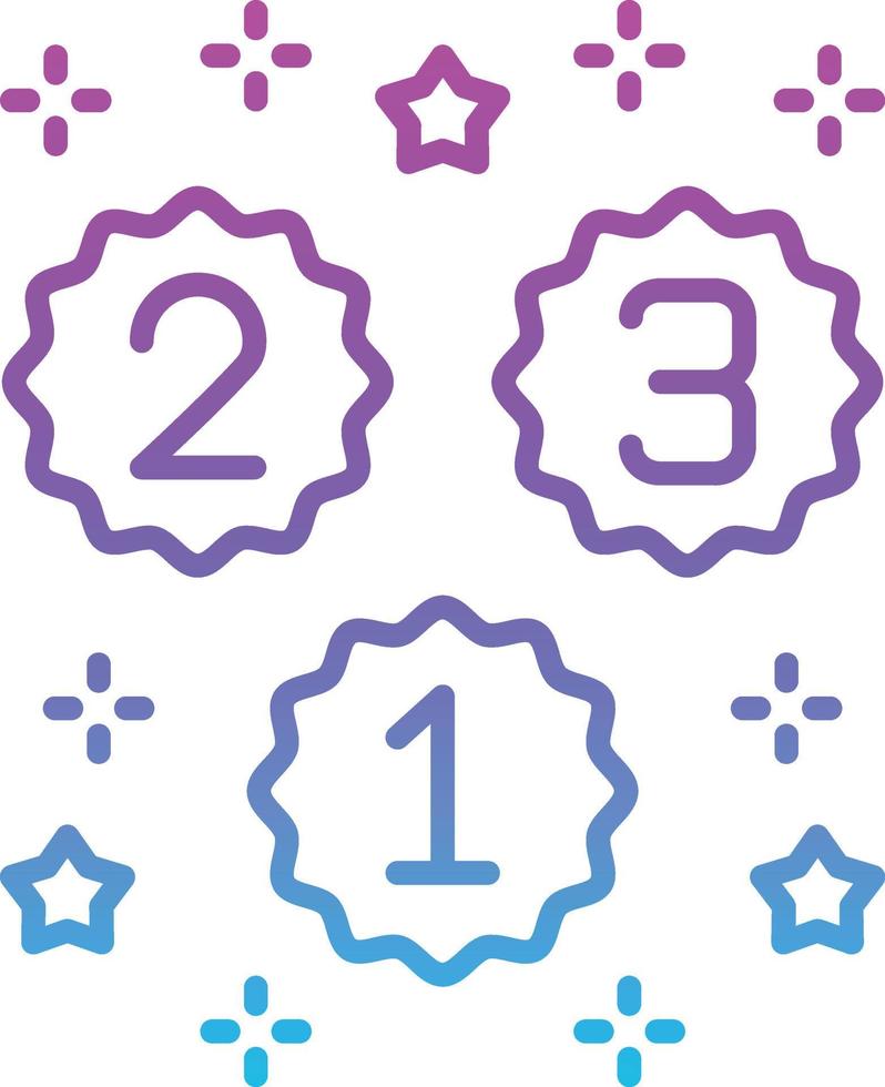 Countdown Line Gradient Icon 16843505 Vector Art at Vecteezy