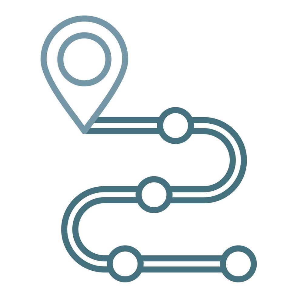 Roadmap Line Two Color Icon 16843768 Vector Art at Vecteezy