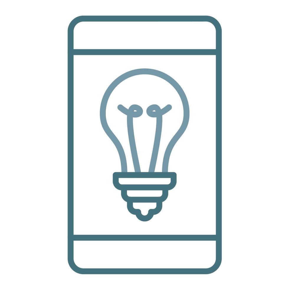 Mobile Solutions Line Two Color Icon vector