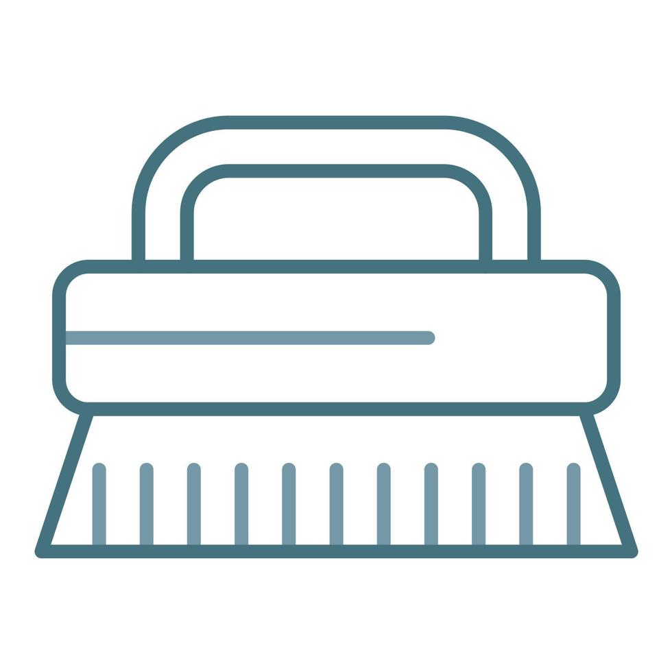 Brush Line Two Color Icon vector