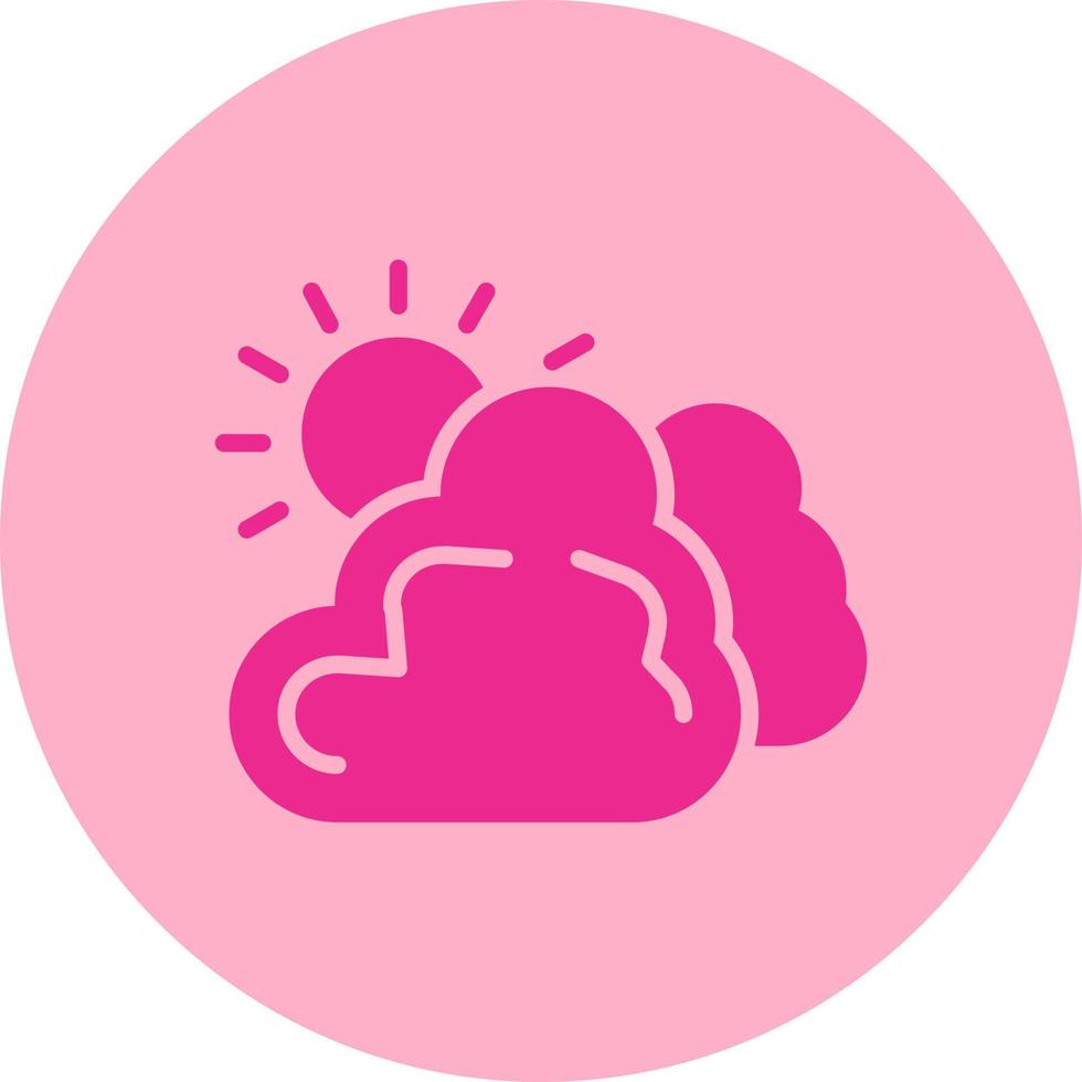 Cloudy Vector Icon