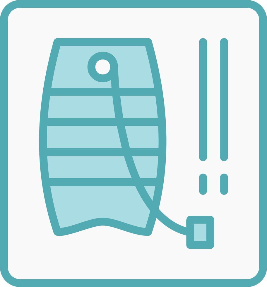 Bodyboard Vector Icon