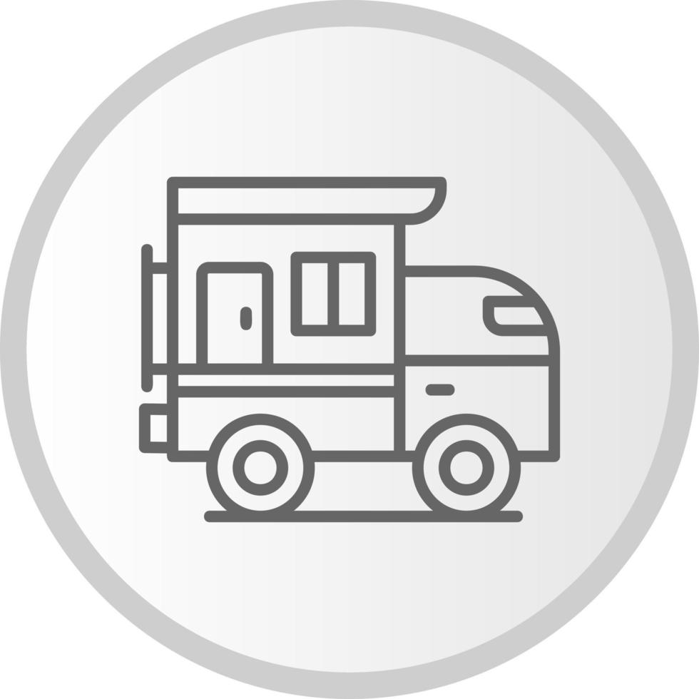 Camper Van Vector Icon