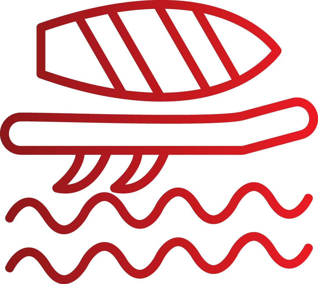 Surfboard Vector Icon