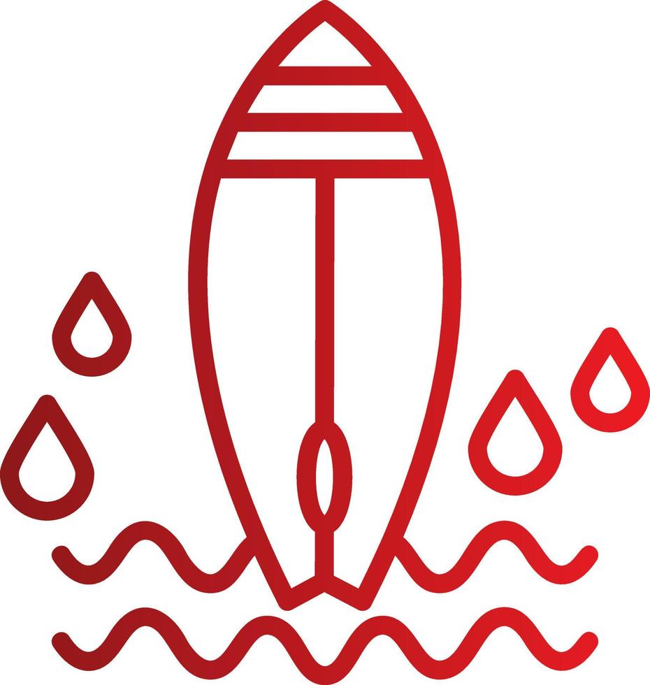 Surfing Vector Icon