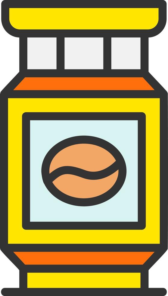 Instant Coffee Vector Icon