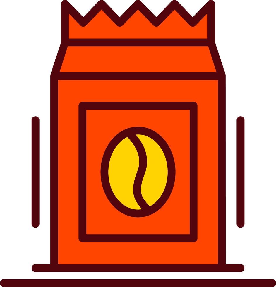 Coffee Bag Vector Icon