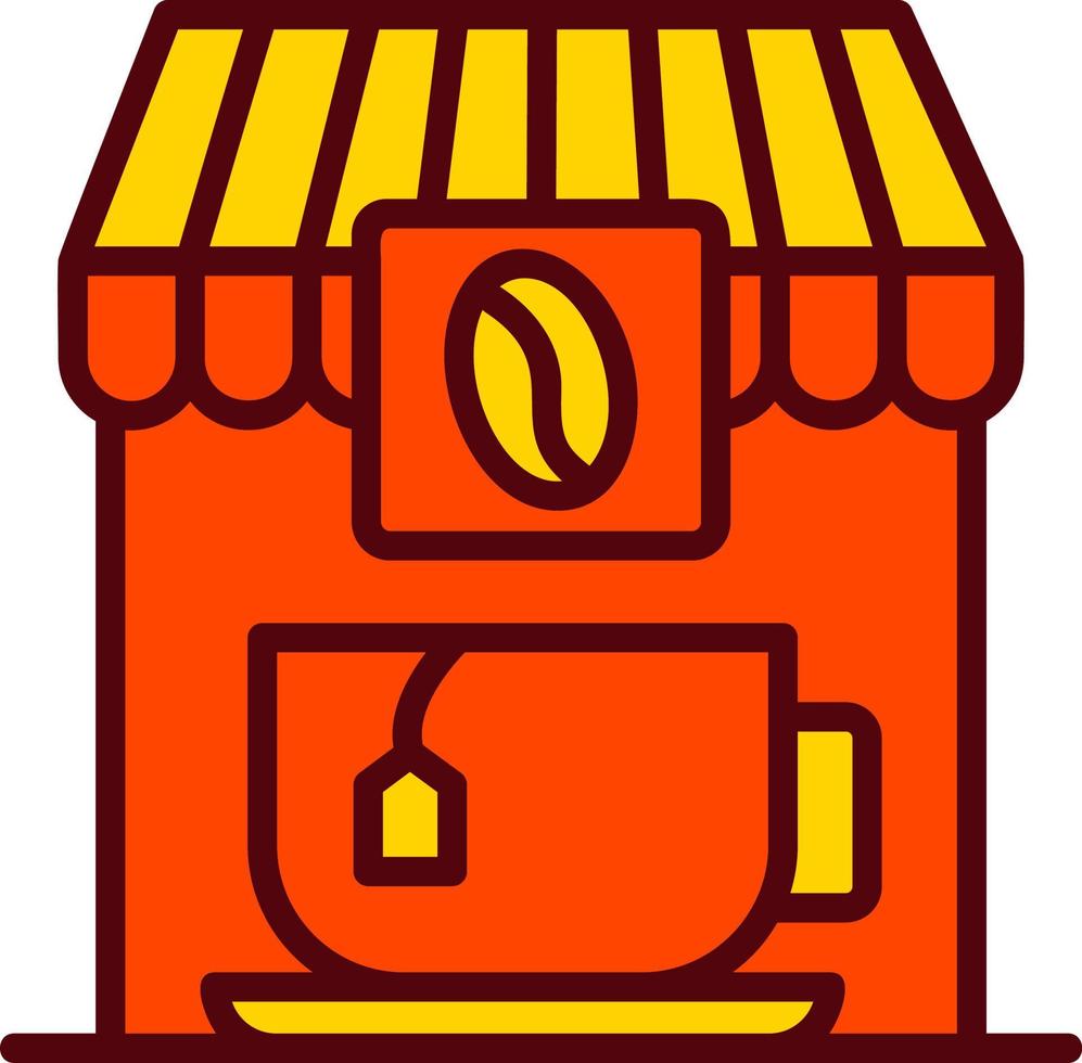 Coffee Shop Vector Icon